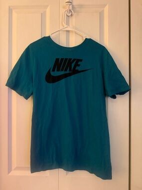 Nike Teal Graphic Logo Tee